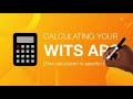 Calculating your wits aps score