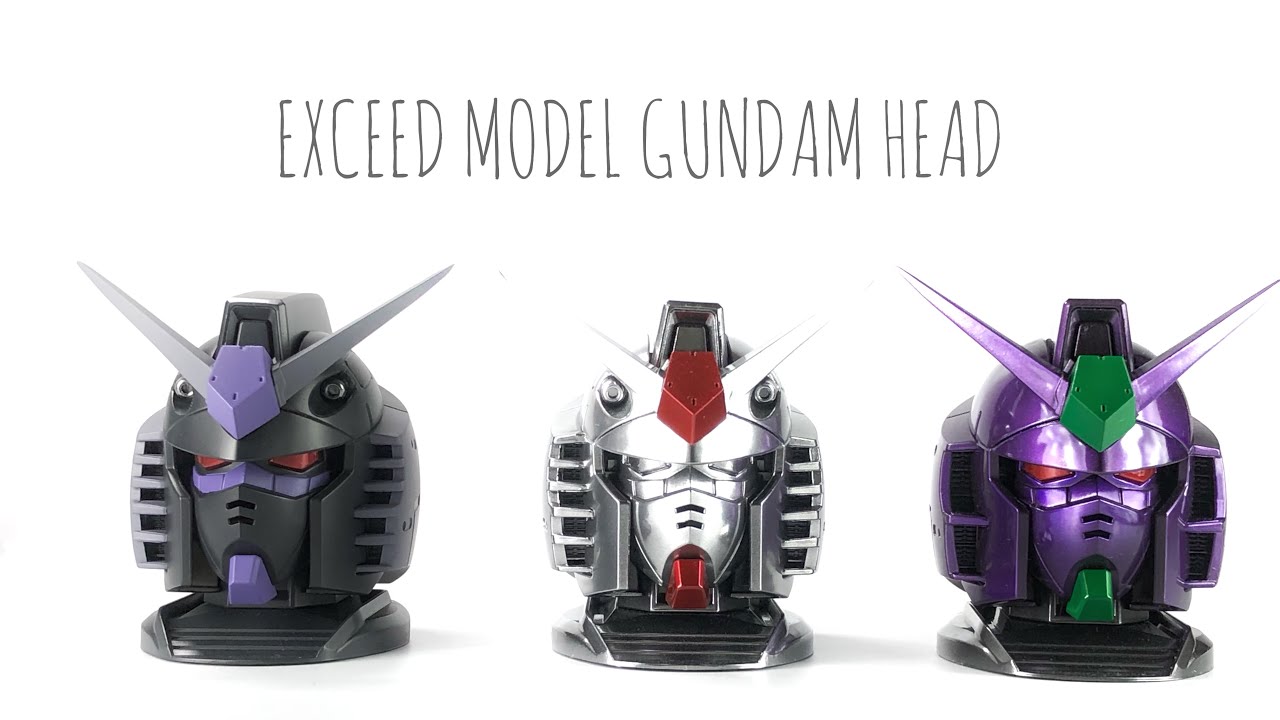 Exceed Model Gundam Head Youtube
