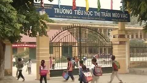 Phóng sự GD&ĐT - Xây dựng trường chuẩn Quốc gia ở Mèo Vạc