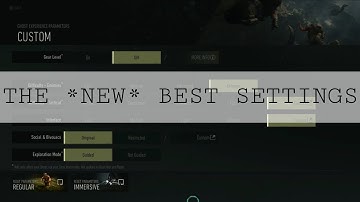 The *NEW* best SETTINGS for the most REALISTIC AND TACTICAL gameplay - Ghost recon Breakpoint