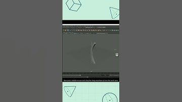 How To Use The Bend Tool in Maya
