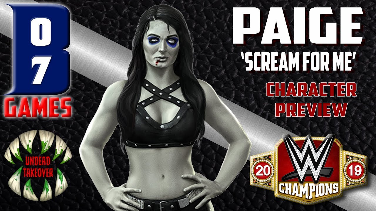 WWE CHAMPIONS - PAIGE 'Scream For Me - 4SG Character Preview