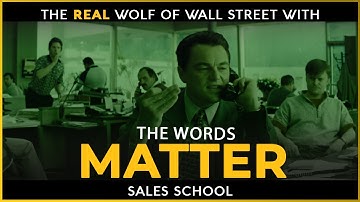 The Words Matter | Free Sales Training Program | Sales School