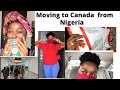 Moving to canada  from nigeria during a pandemic vlog part 1