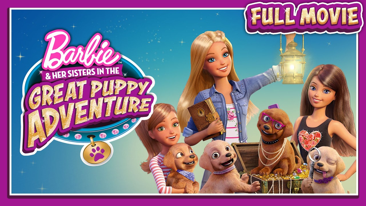 Barbie & Her Sisters in The Great Puppy Adventure 🐶🩷 | Full Movie | Barbie
