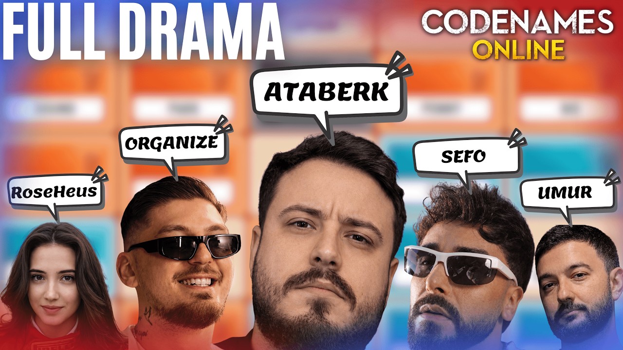 ORGANİZE, SEFO VE EKİPLE DRAMA DOLU CODENAMES!