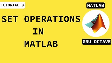 SET OPERATIONS IN MATLAB??||UNION AND INTERSECTION OF SETS||MATLAB BEGINNER