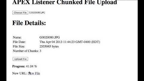 Chunked File loading with APEX Listener + HTML5