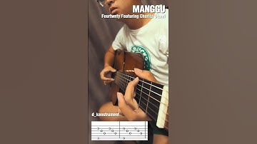 MANGU - Fourtwnty Featuring Charita Utami (Intro) Guitar tabs and tutorial #fourtwnty #d_kenstrument