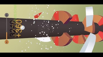 Helix Jump 90-96 Game play  voodoo level 90