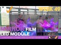 【 #LEDビジョンメーカー 担当者が紹介する】MIRROR FILM LED MODULE