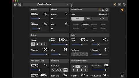 Moog Claravox Centennial Theremin Modern Presets