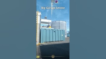easy big garage smoke on CS2 Nuke #cs2 #counterstrike #shorts
