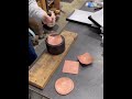 Making a square copper bowl