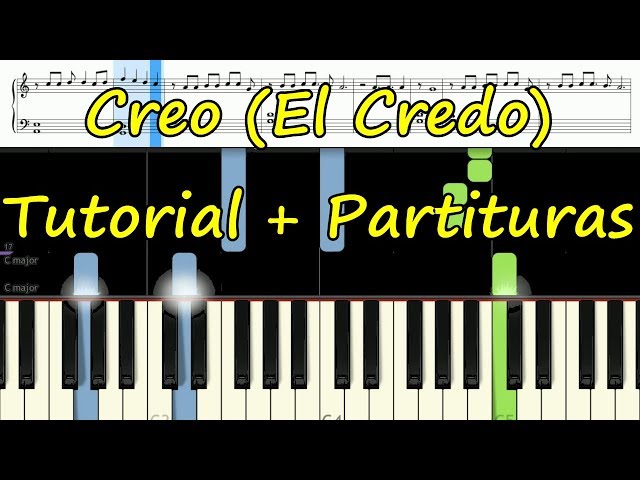 EN ESTO CREO (el Credo) Hillsong - Piano Tutorial Cover Facil + Partitura PDF Sheet Music Easy Midi