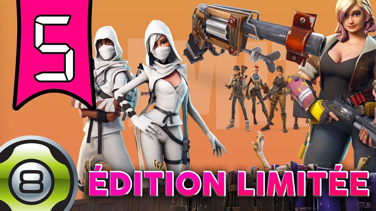 La Mega Upgrade Du Pack Fondateur Edition Limitee Ep 5 Fortnite Fr - 