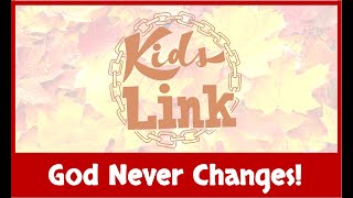God Never Changes!