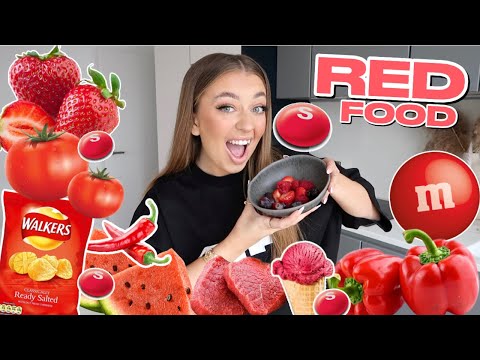 ONLY Eating RED