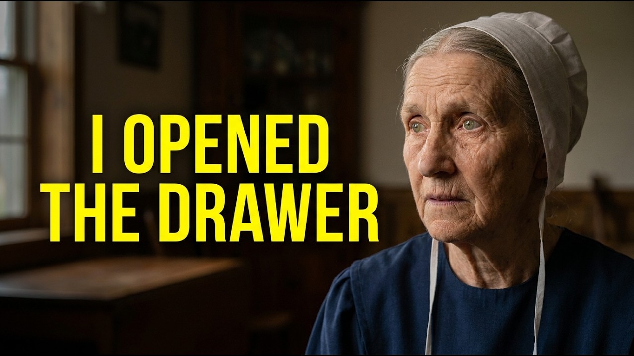 My Amish Husband Kept A Locked Drawer For 38 Years, I'm 80 And I Opened It The Day He Died