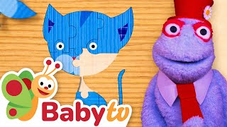 toddler puzzle adventure shapes animals learning games babytv