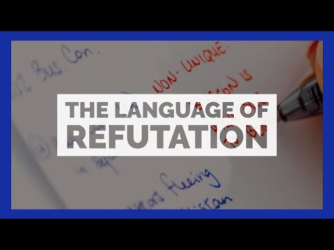 The Language of Refutation