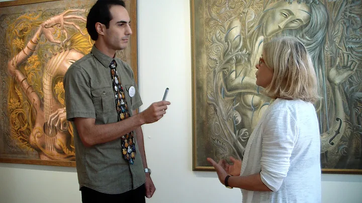 A talk with Angelo Di Bello about Farzad's Paintings