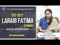 CSS 2022  Mock Interview | CSS preparation | CSS Academy Islamabad | Laraib Fatima | OMG