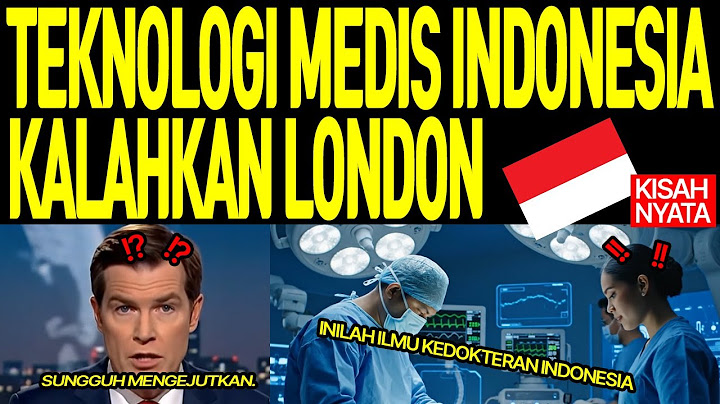 [Kisah Mengharukan dari Luar Negeri] Bagaimana Rumah Sakit Indonesia bisa mengalahkan Inggris?