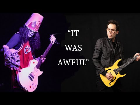 Paul Gilbert Wasn T Impressed With Buckethead S Present 