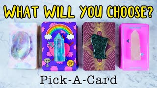 What choice should you make? Pick A Card 🔮 Psychic Tarot Reading ✨🎀