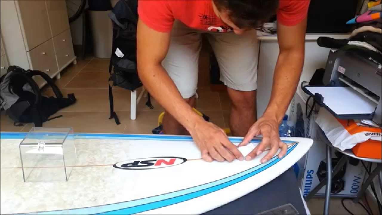 How to install a Gopro surfboard mount. YouTube