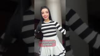 SİZ EN ÇOK HANGİ KOMBİNİ BEĞENDİNİZ ? 1-2 ❤️#gözdeakgün #shorts