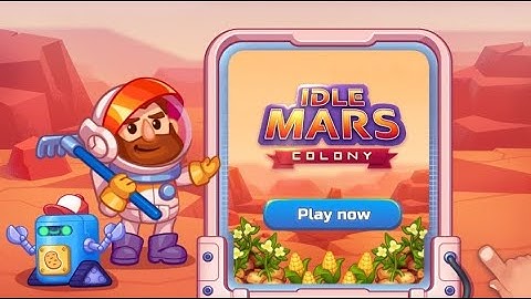 Idle Mars Colony - Android Gameplay
