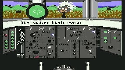 Steel Thunder - C64 First Mission