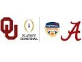 2018 Orange Bowl, #4 Oklahoma vs #1 Alabama (Highlights)
