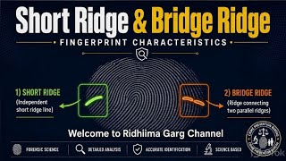 The Tiny Details That Solve Crimes | Fingerprint Ridge Characteristics