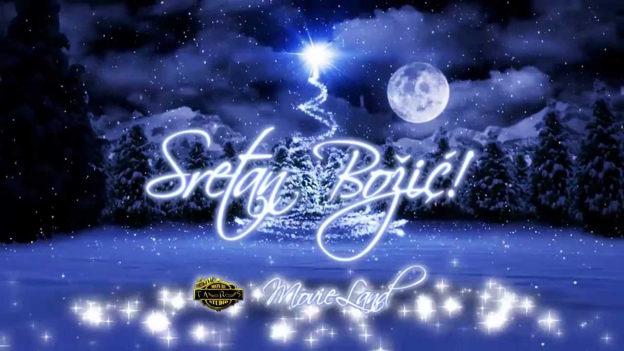 božićne čestitke najljepše Bozic 17 Plava Idila   Merry Xmas and Happy New Year   YouTube božićne čestitke najljepše