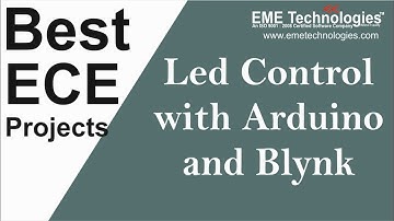 led control with arduino and blynk