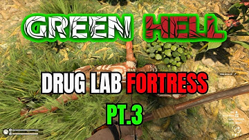 Building a Rainforest Fortress - Green Hell (Survival) - Part 3