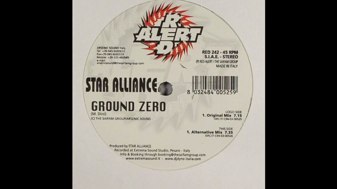 Watch Star Alliance - Ground Zero (Original Mix) 2003 on YouTube Watch Star Alliance - Ground Zero (Original Mix) 2003 on YouTube