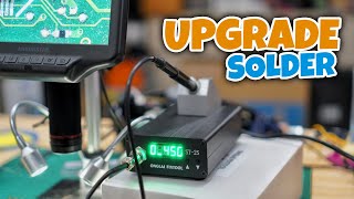 Upgrade Solder Untuk Kerja Extra Kecil Pake Onglai ST-2S