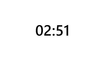 Timer for 2 minutes and 51 seconds