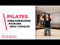 Cinq exercices pour des bras toniques avec la mthode pilates