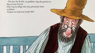 Pettson och Findus, "När Findus var liten och försvann" av Sven Nordqvist. Uppläst av Mickel Röragen