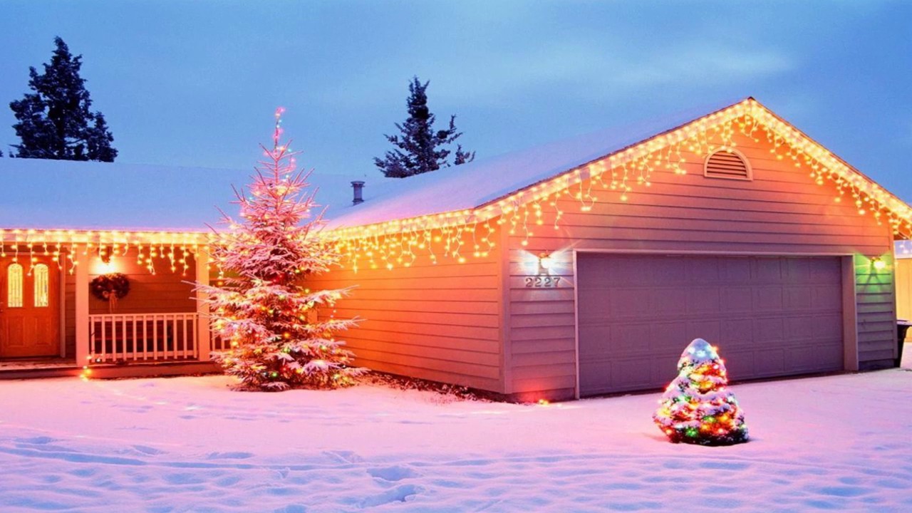 Outdoor Christmas Decoration Ideas For December Outdoor Home Decor Seasonal Lighting X Mas Bulbs