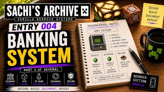 Entry 004 Minecraft Banking System Part 1