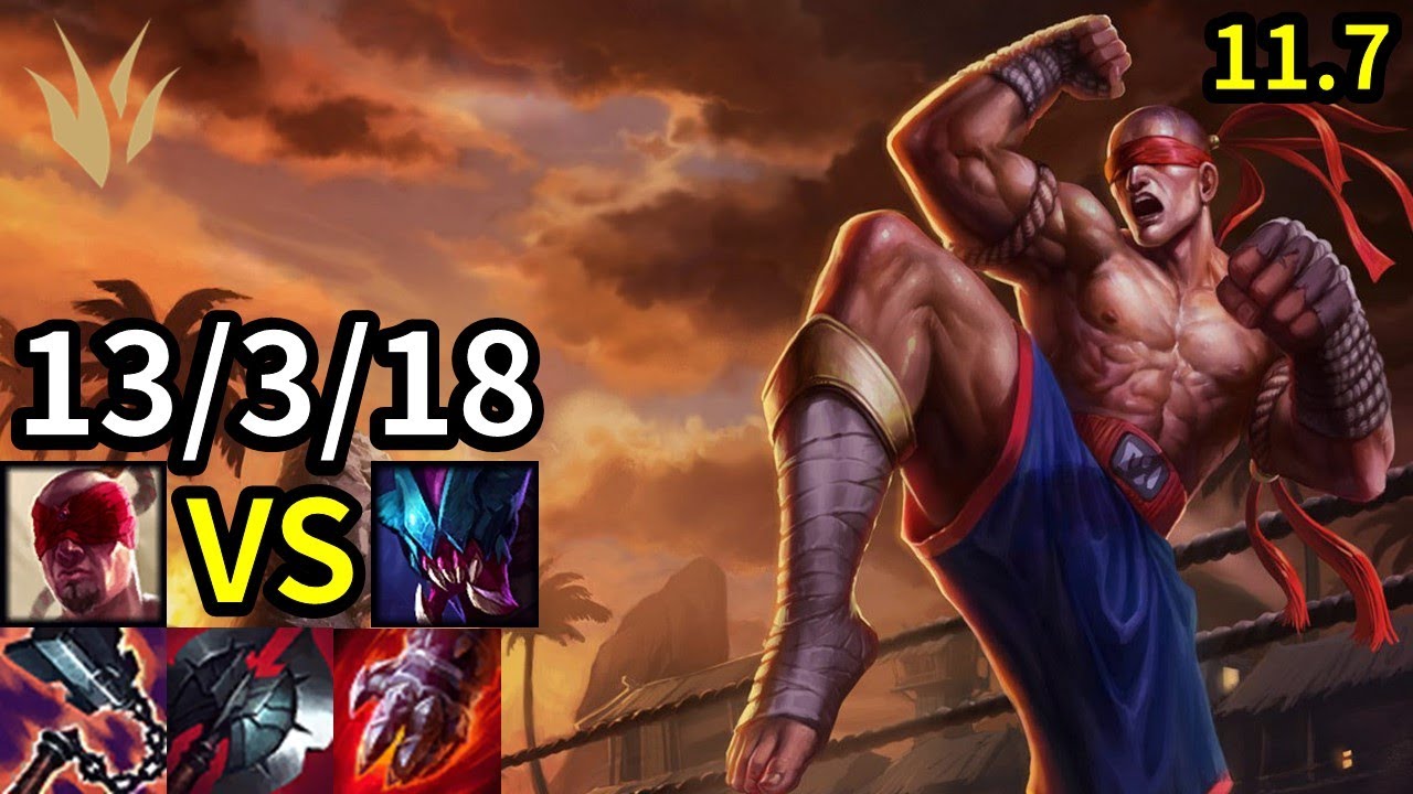 Lee Sin Jungle vs Rek'Sai - KR Master | Patch 11.7
