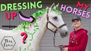 Dressing Up My Ponies!! As StarStable Horses! AD | This Esme