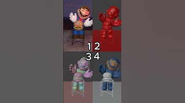 Happy Happy Happy ( 2 ) - ToMaxT Animation - Mario Compilation #shortsyoutube