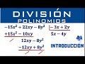 División de polinomios | Introducción
